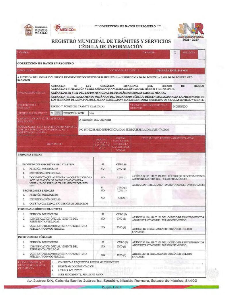 thumbnail of 005 CORRECCION DE DATOS EN REGISTRO