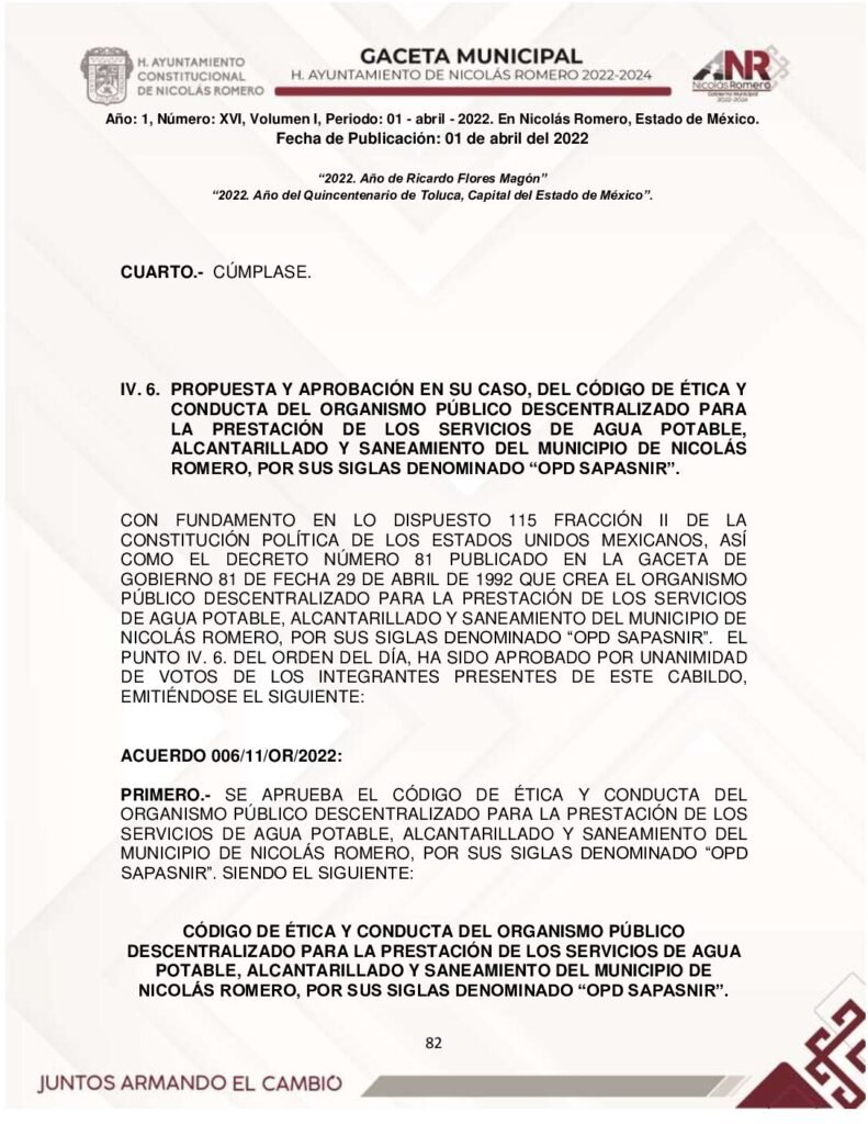 thumbnail of Código de Ética 2022