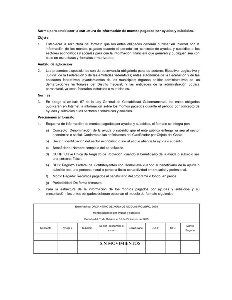 thumbnail of Montos pagados por ayudas y subsidios