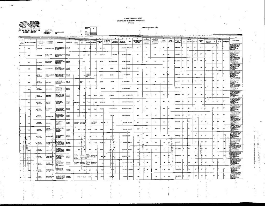thumbnail of INVENTARIO DE BIENES INMUEBLES