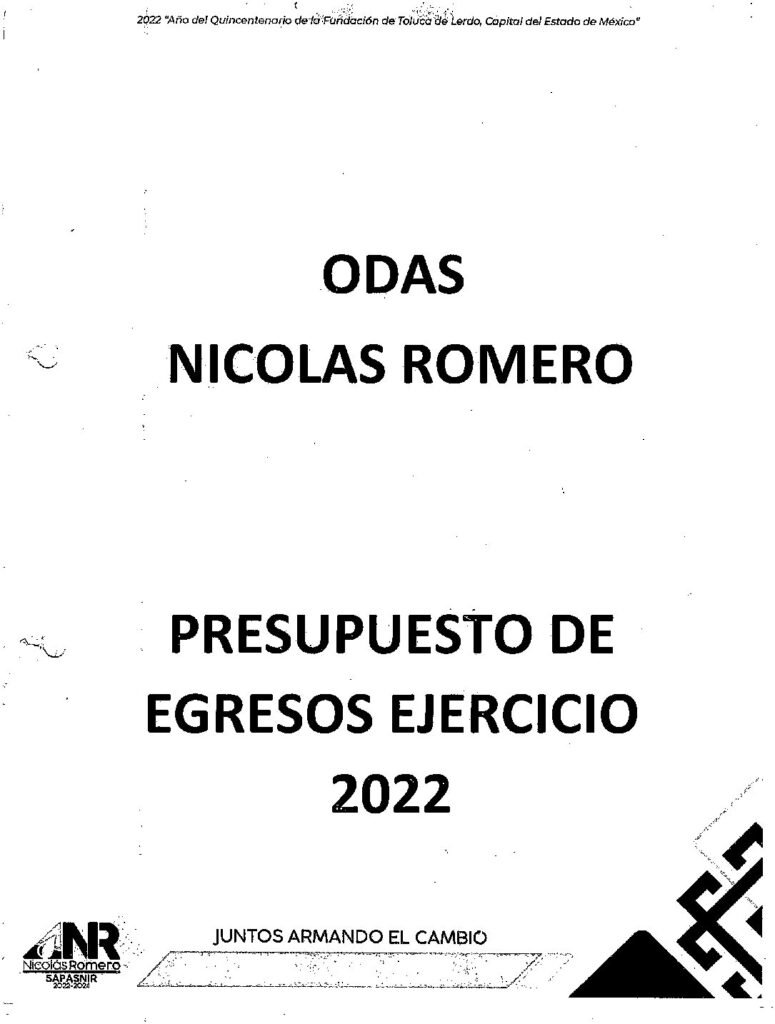 thumbnail of PRESUPUESTO 2022