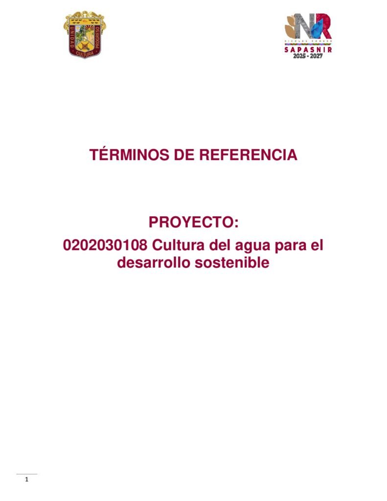 thumbnail of TERMINOS DE REFERENCIA_CULTURA DEL AGUA