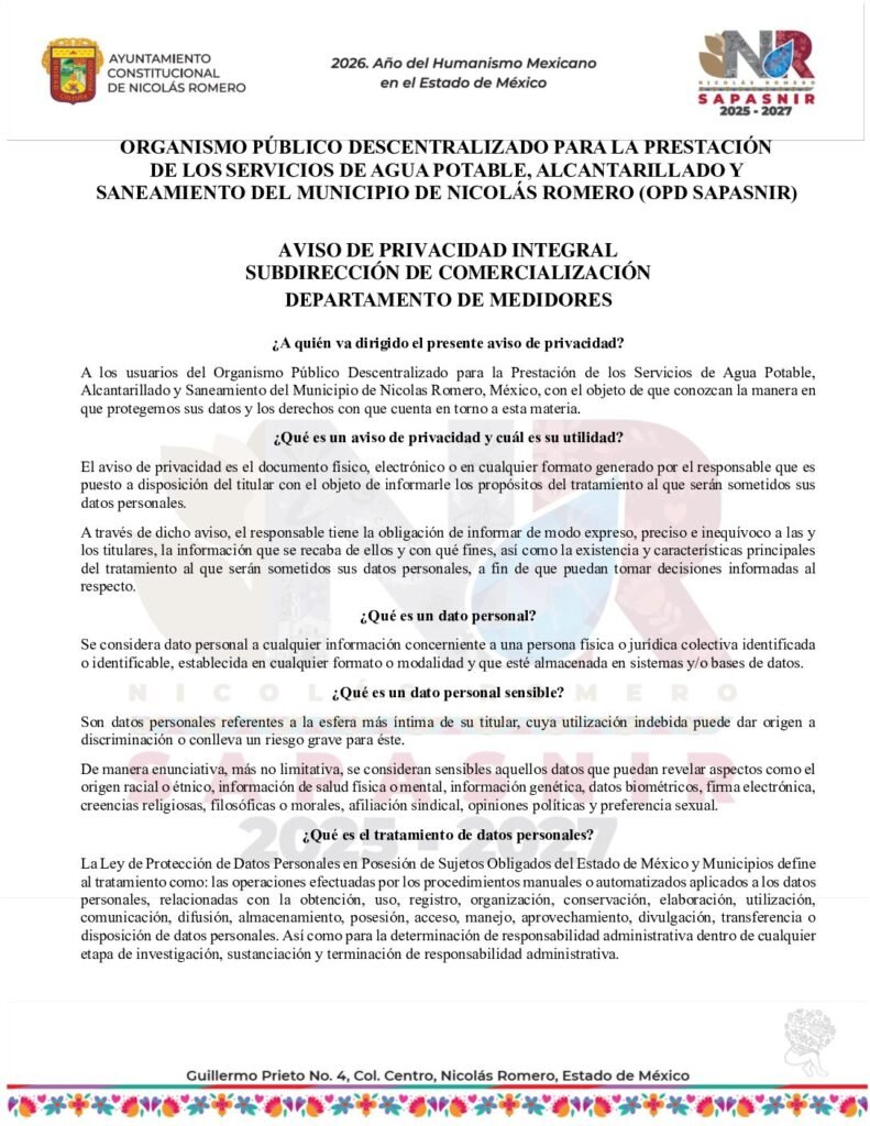 thumbnail of AVISO DE PRIVACIDAD Medidores