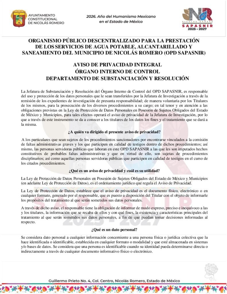 thumbnail of AVISO DE PRIVACIDAD Substanciación